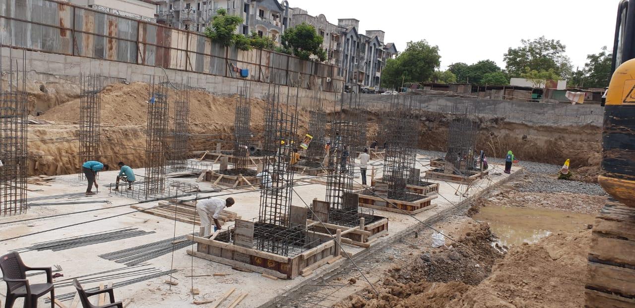 204595_const of real estate project Shukan Aroma located at Savad, Vadodara, Gujarat