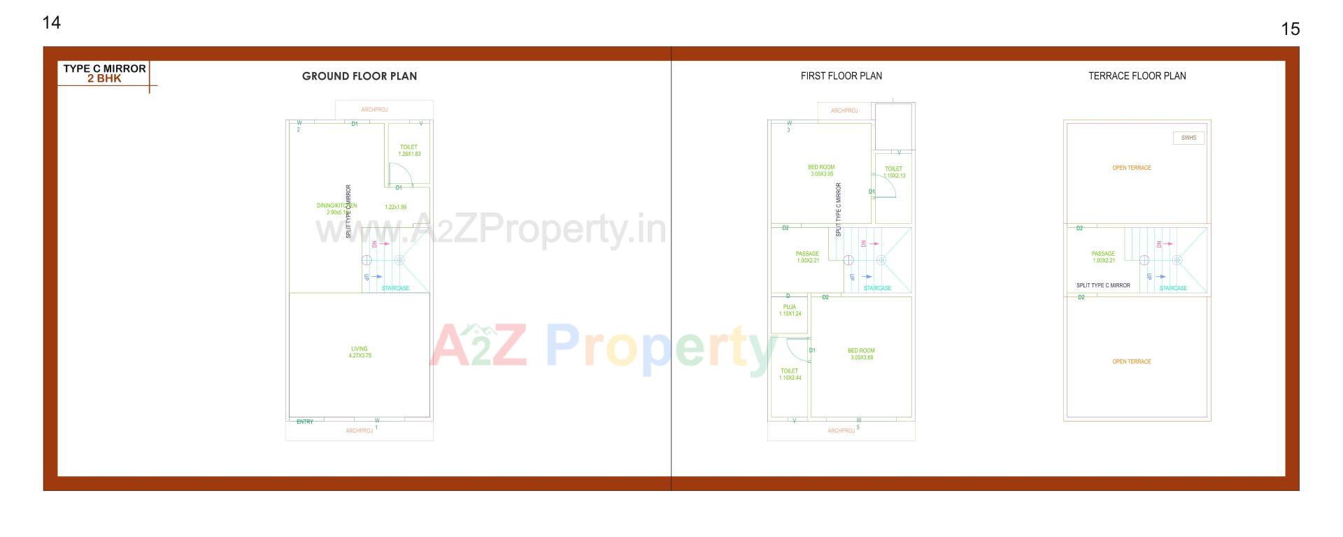 Layout of real estate project Shukun Residency located at Dhaniyavi, Vadodara, Gujarat