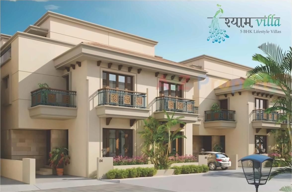 3D Elevation of real estate project Shyam Villa located at Bill, Vadodara, Gujarat