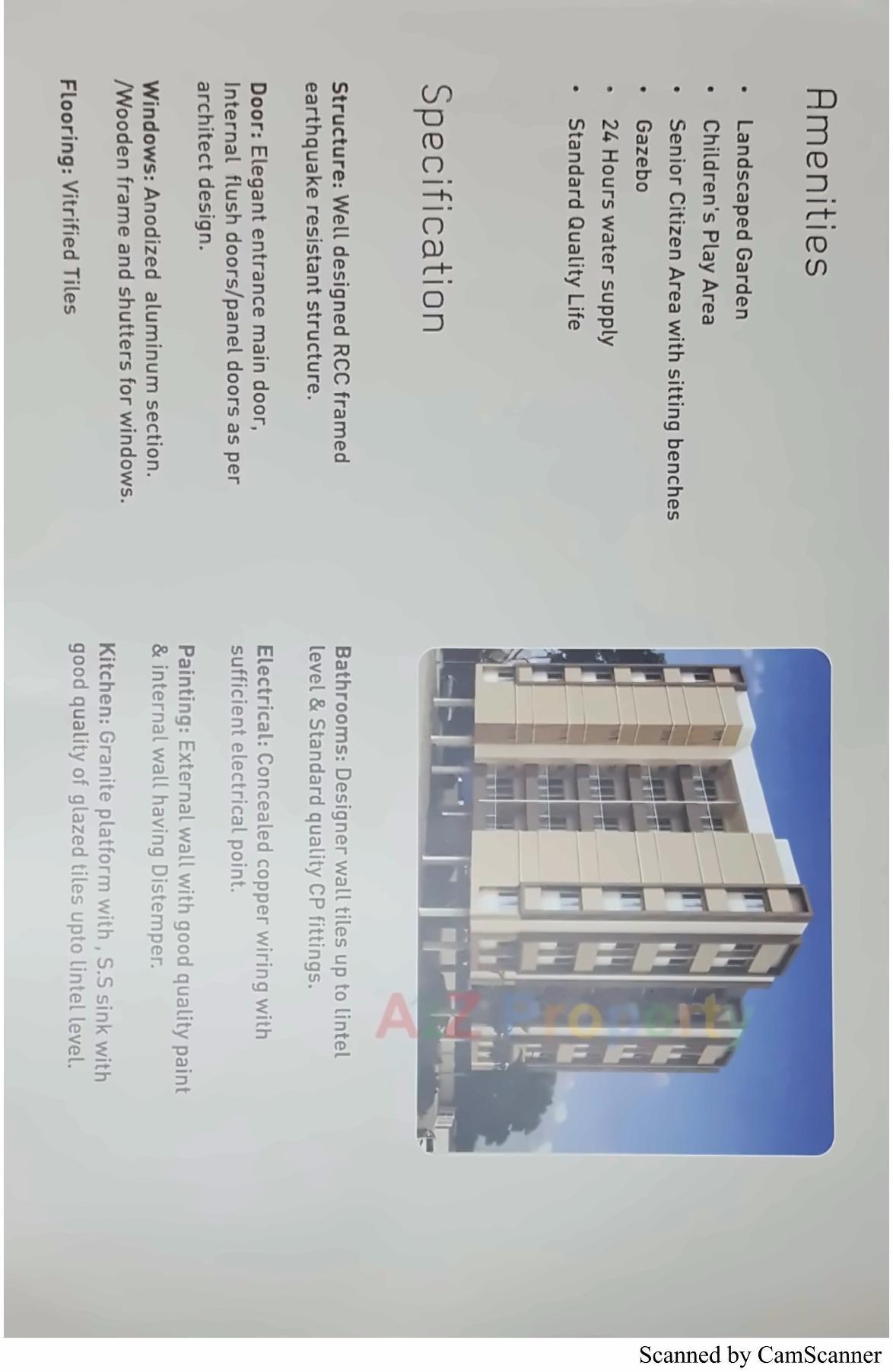  of real estate project Shyamal Dream located at Kapurai, Vadodara, Gujarat