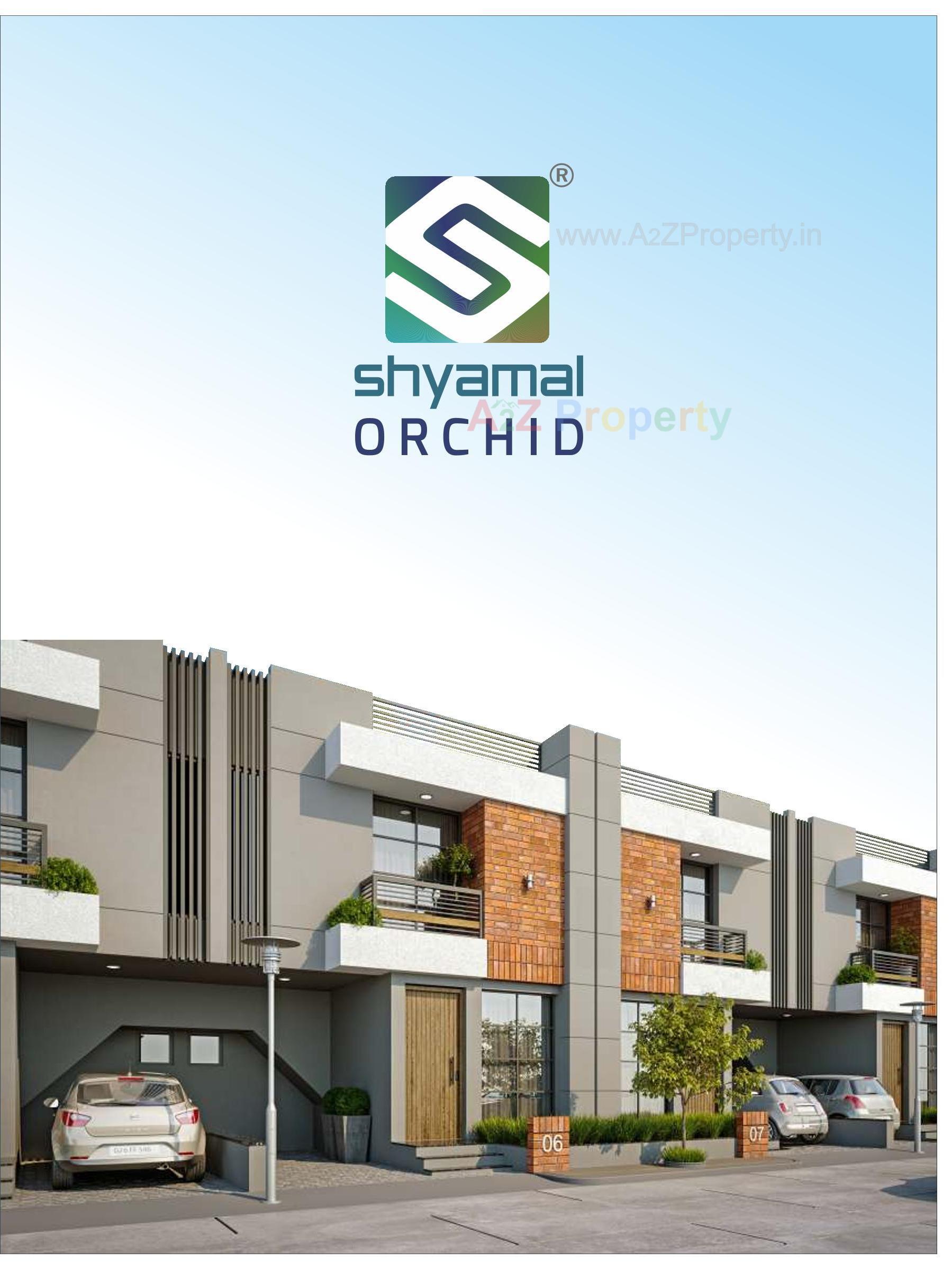 3D Elevation of real estate project Shyamal Orchid located at Ankhol, Vadodara, Gujarat