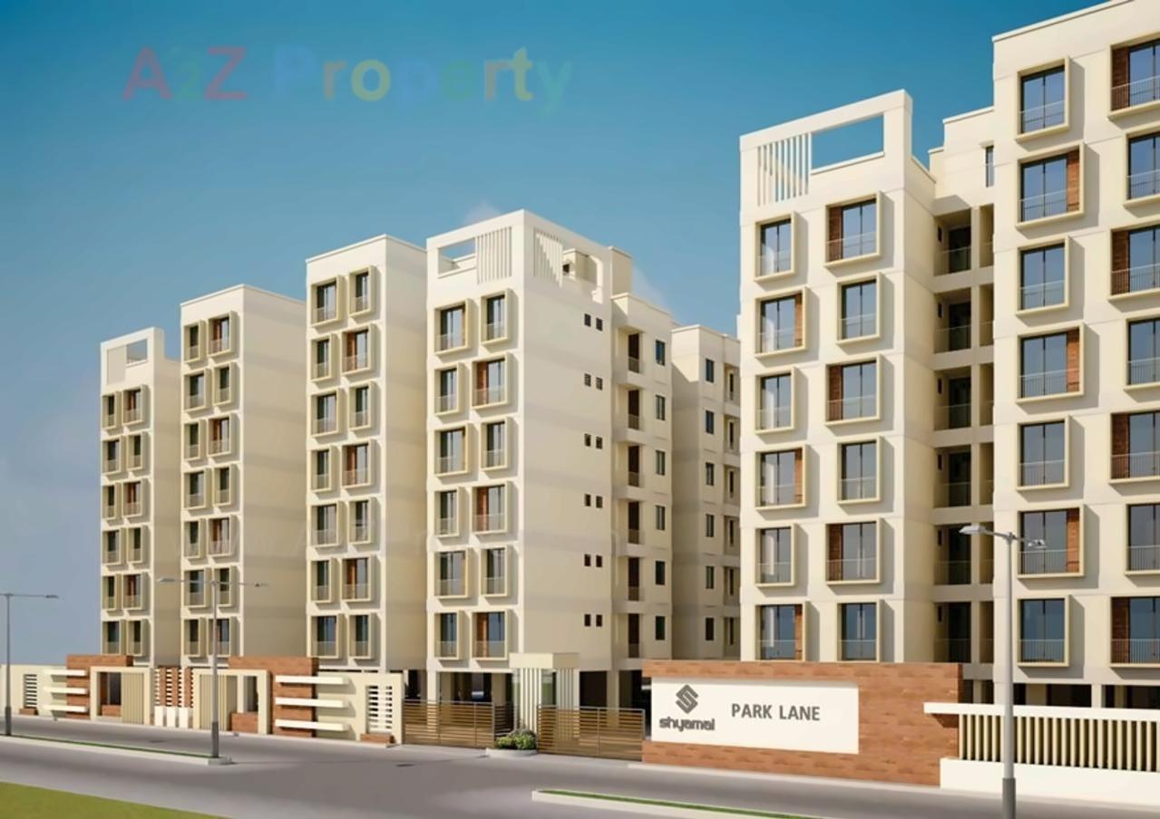 3D Elevation of real estate project Shyamal Park located at Tandalaja, Vadodara, Gujarat