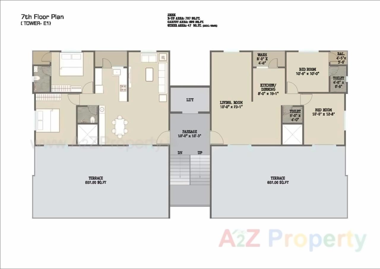 Layout of real estate project Shyamal Park located at Tandalaja, Vadodara, Gujarat