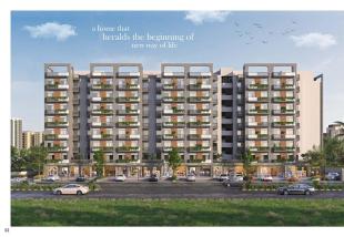 Elevation of real estate project Siddharth located at Kapurai, Vadodara, Gujarat