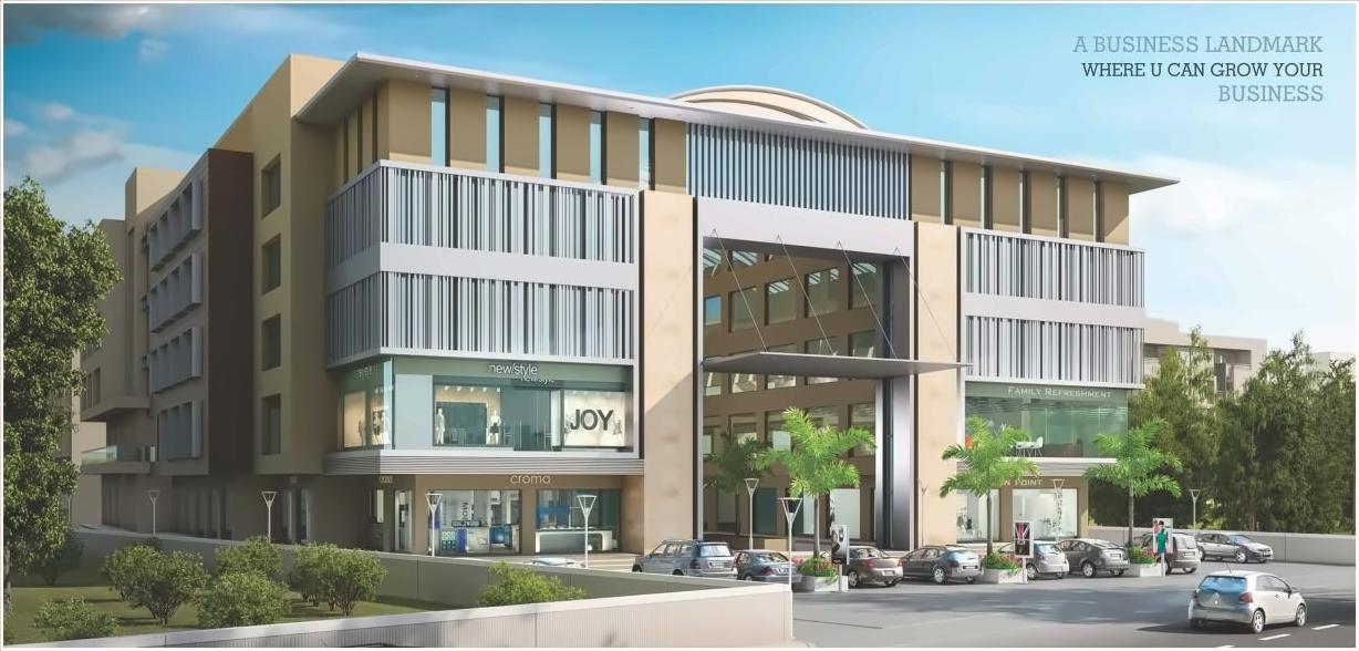 3D Elevation of real estate project Siddharth Annexe located at Sama, Vadodara, Gujarat