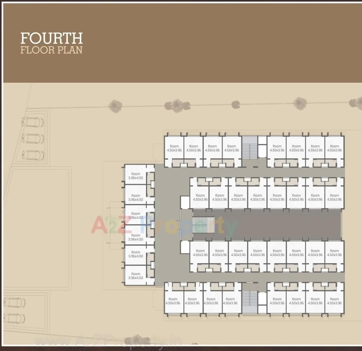 Layout of real estate project Siddharth Annexe located at Sama, Vadodara, Gujarat