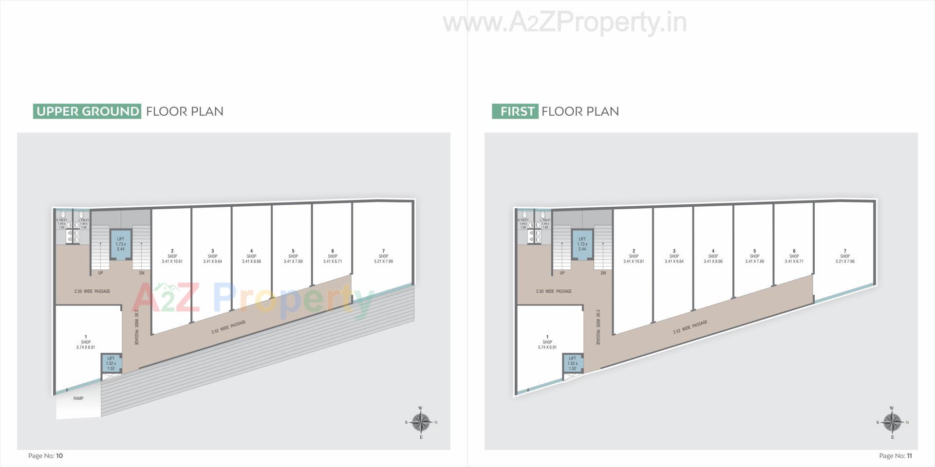 Layout of real estate project Siddharth Crest Ii located at Nizampura, Vadodara, Gujarat