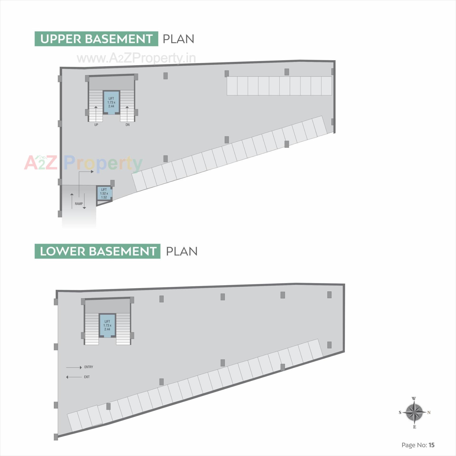 Layout of real estate project Siddharth Crest Ii located at Nizampura, Vadodara, Gujarat