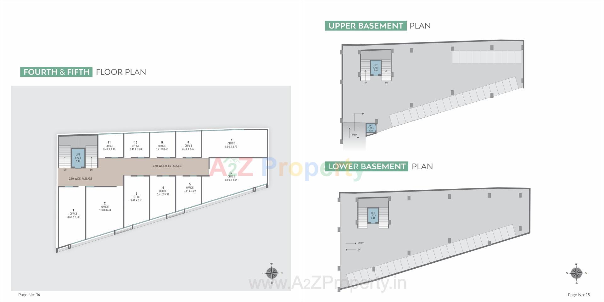 Layout of real estate project Siddharth Crest Ii located at Nizampura, Vadodara, Gujarat