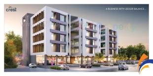 Elevation of real estate project Siddharth Crest located at Nizampura, Vadodara, Gujarat