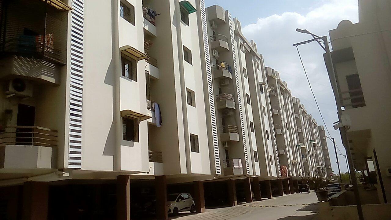 111154_const of real estate project Siddharth Enclave located at Harni, Vadodara, Gujarat