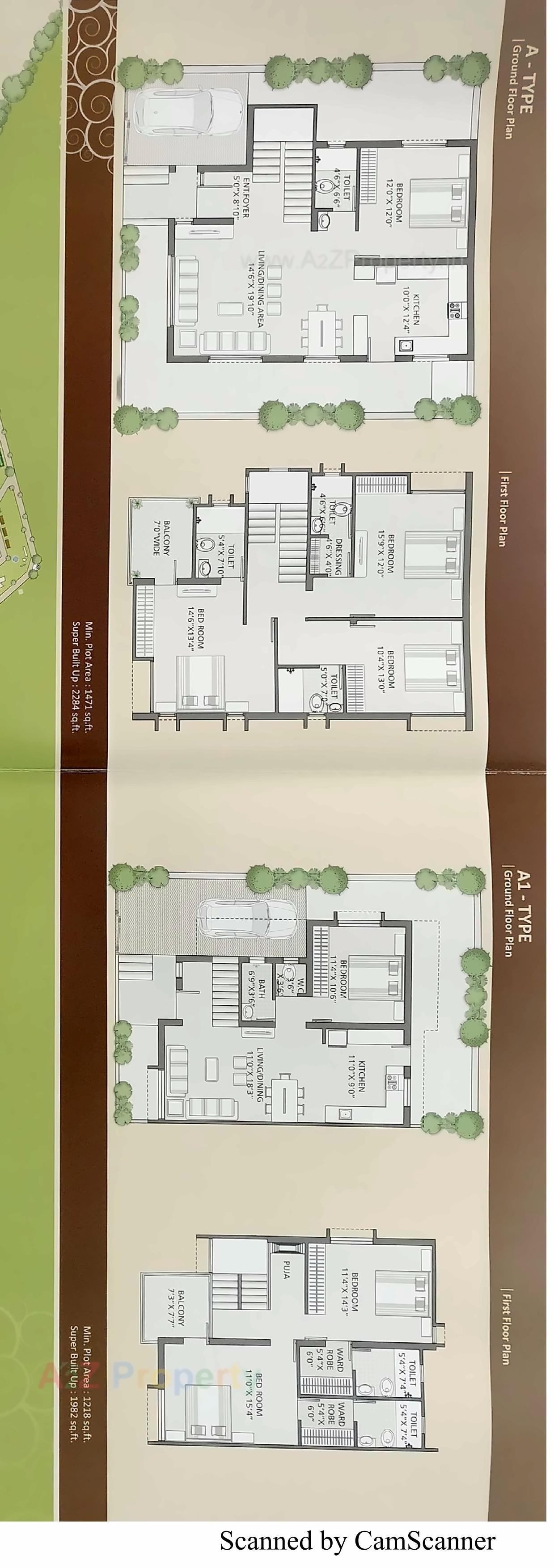 Layout of real estate project Siddharth Lifestyle Homes located at Harni, Vadodara, Gujarat