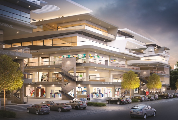 3D Elevation of real estate project Siddharth Magnum Plus located at Tarsali, Vadodara, Gujarat