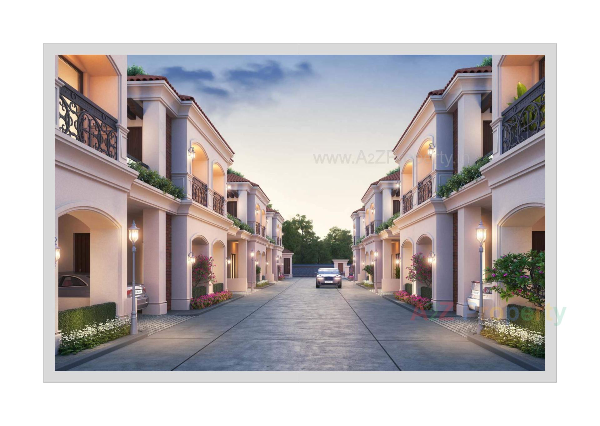 3D Elevation of real estate project Siddharth Resicom located at Kapurai, Vadodara, Gujarat