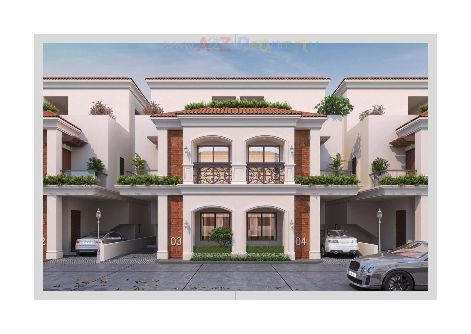 3D Elevation of real estate project Siddharth Resicom located at Kapurai, Vadodara, Gujarat