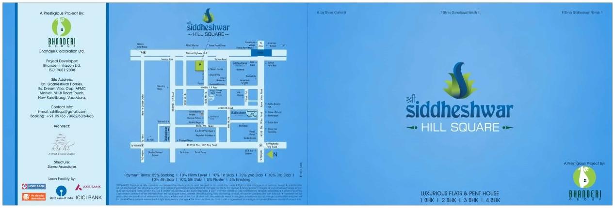  of real estate project Siddheshwar Hill Square located at Sayajipura, Vadodara, Gujarat