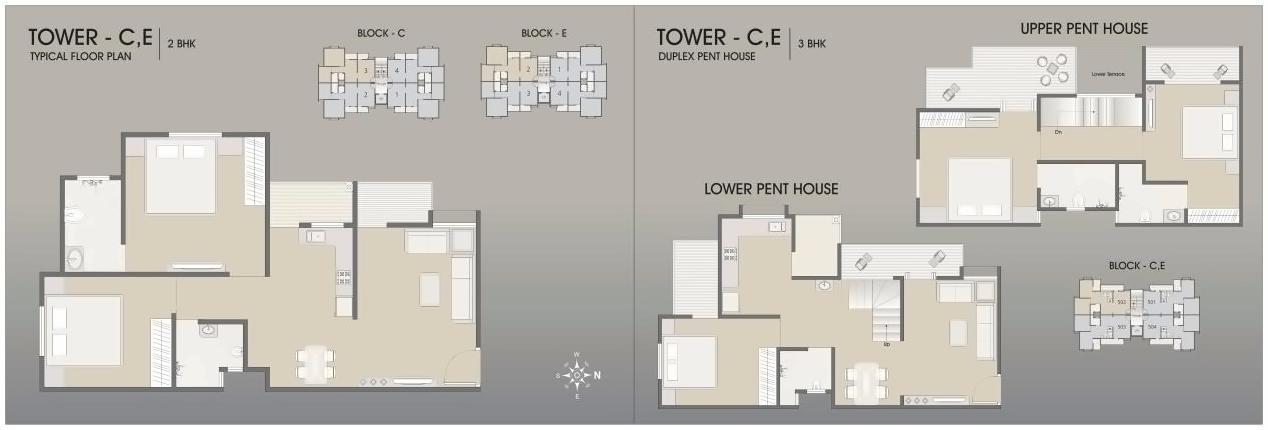 Layout of real estate project Siddheshwar Hill Square located at Sayajipura, Vadodara, Gujarat