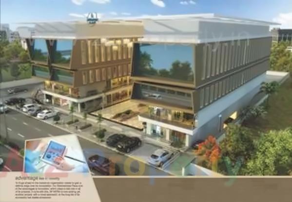 3D Elevation of real estate project Siddheshwar Plaza located at Savad, Vadodara, Gujarat