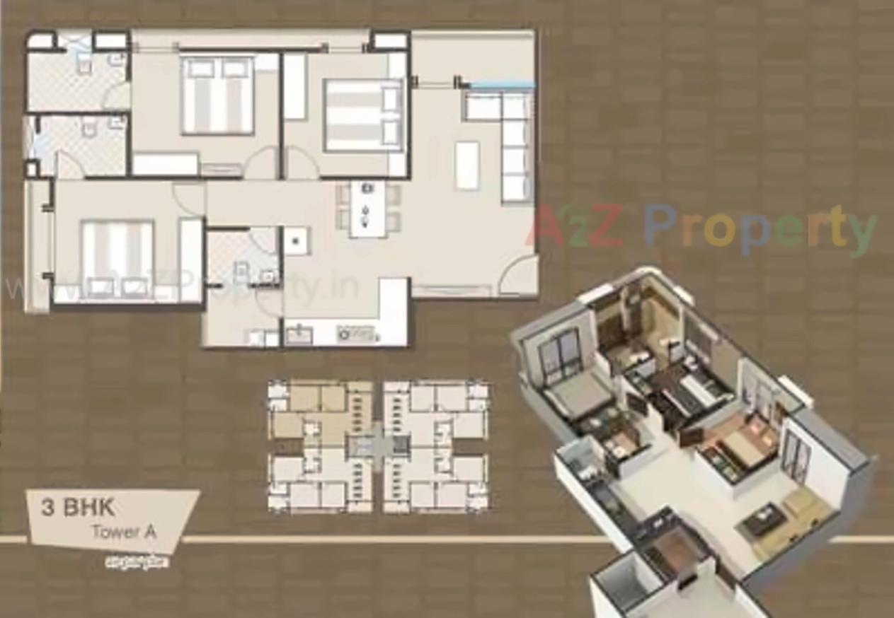 Layout of real estate project Siddheshwar Plaza located at Savad, Vadodara, Gujarat