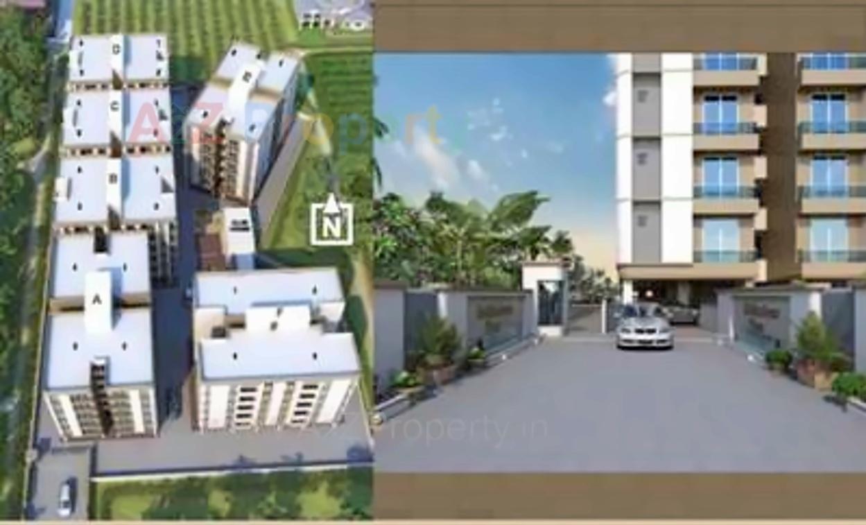 3D Elevation of real estate project Siddheshwar Plaza located at Savad, Vadodara, Gujarat