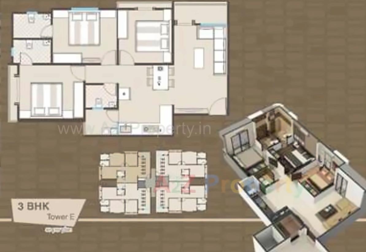 Layout of real estate project Siddheshwar Plaza located at Savad, Vadodara, Gujarat