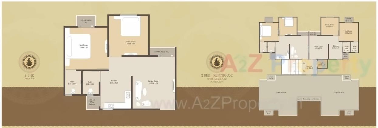 Layout of real estate project Siddheshwer Heritage located at Bapod, Vadodara, Gujarat