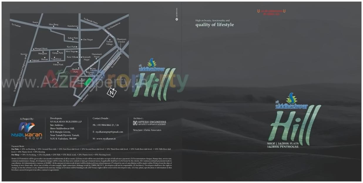  of real estate project Siddheshwer Hill located at Tarsali, Vadodara, Gujarat