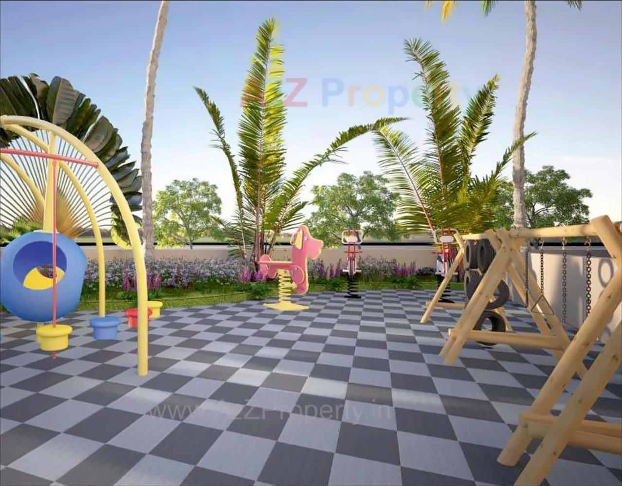 3D Elevation of real estate project Siddhi Marvellas located at Tarsali, Vadodara, Gujarat