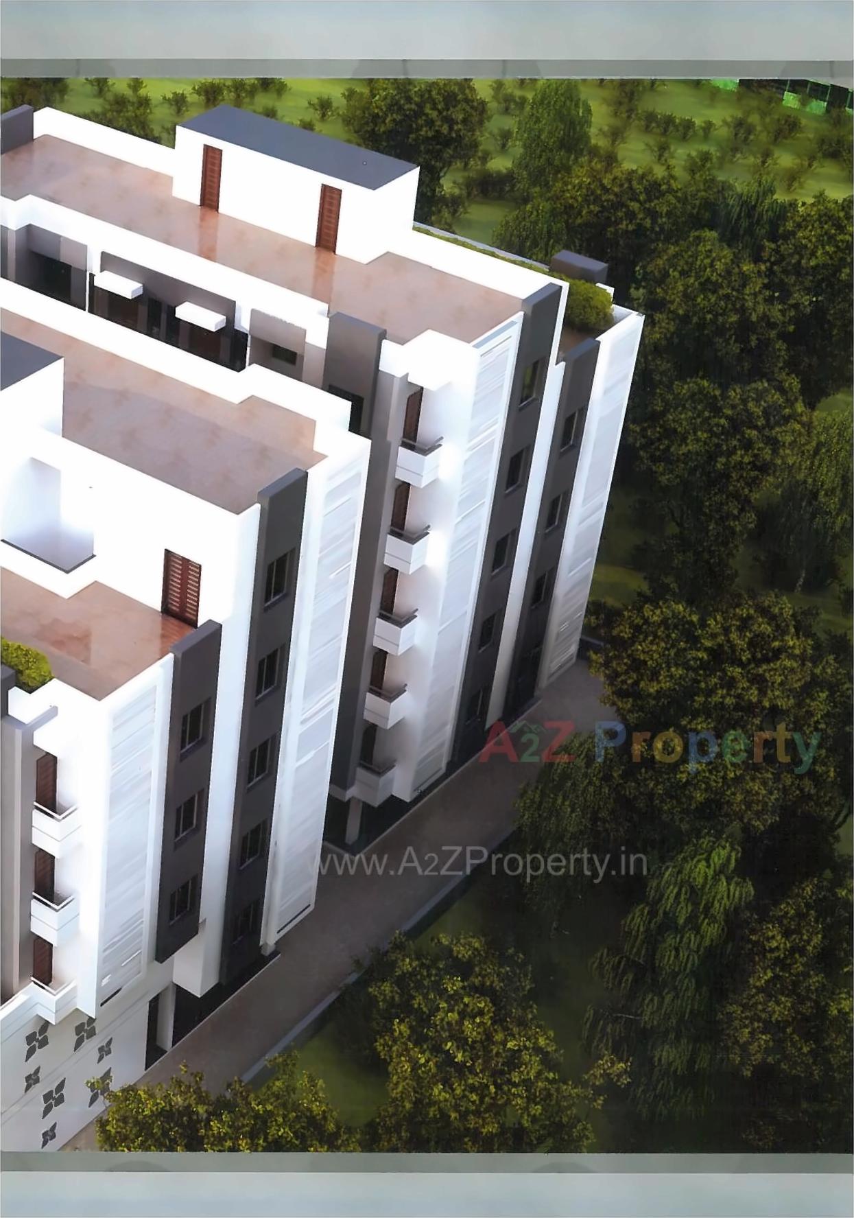3D Elevation of real estate project Siddhivinayak Sopan located at Bhayli, Vadodara, Gujarat