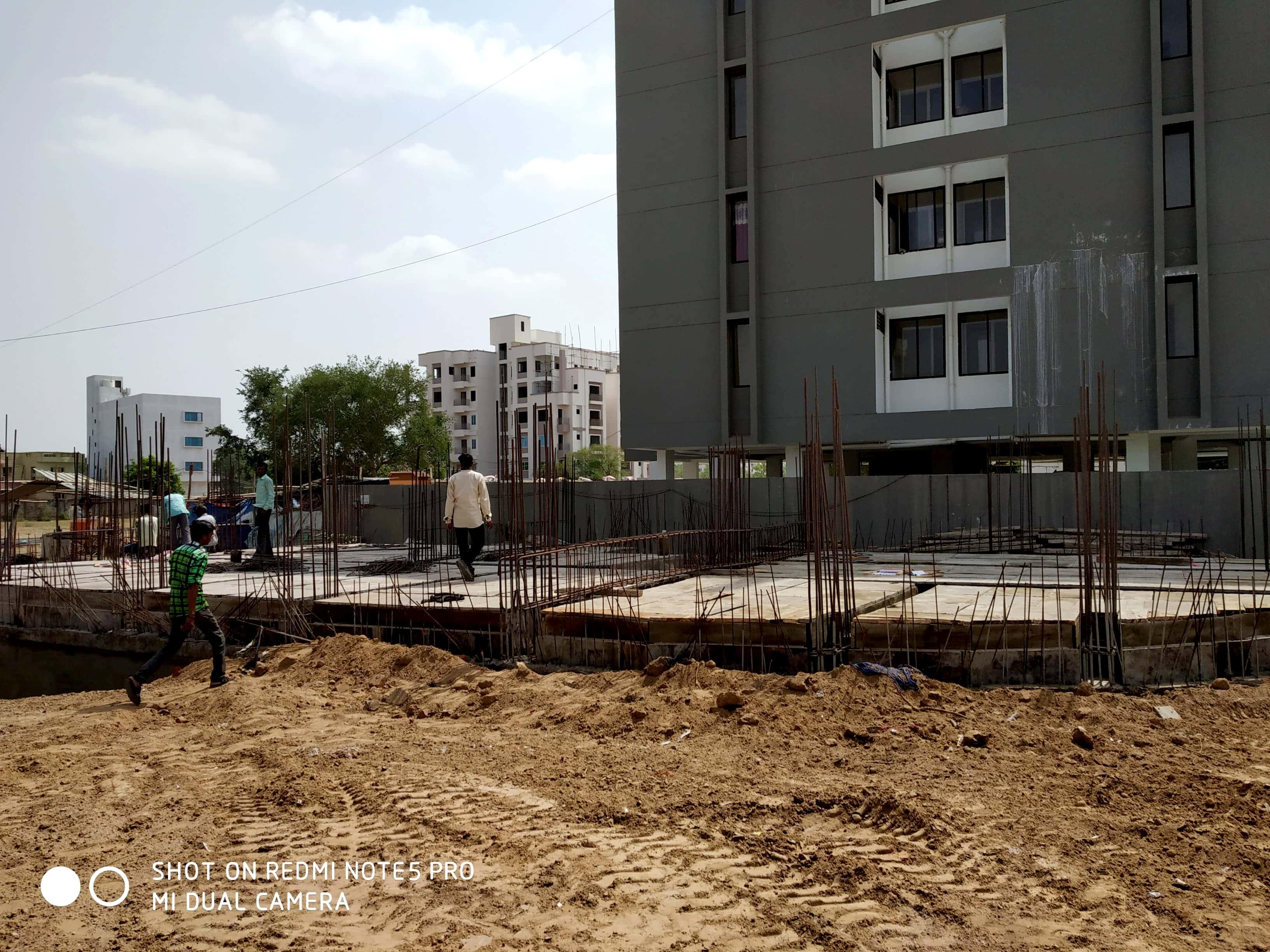 48127_const of real estate project Siddhivinayak Sopan located at Bhayli, Vadodara, Gujarat