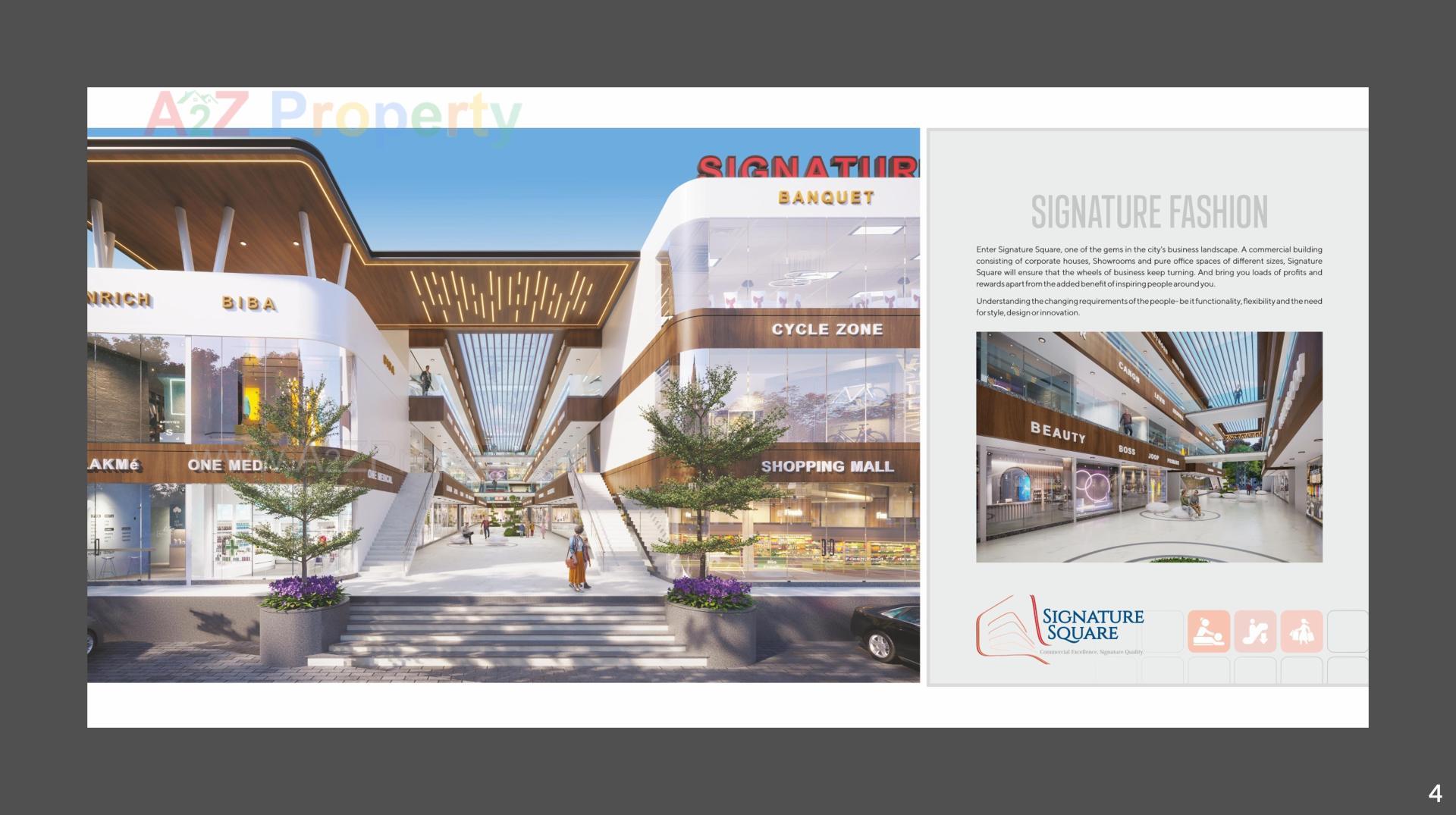  of real estate project Signature Square located at Karjan, Vadodara, Gujarat