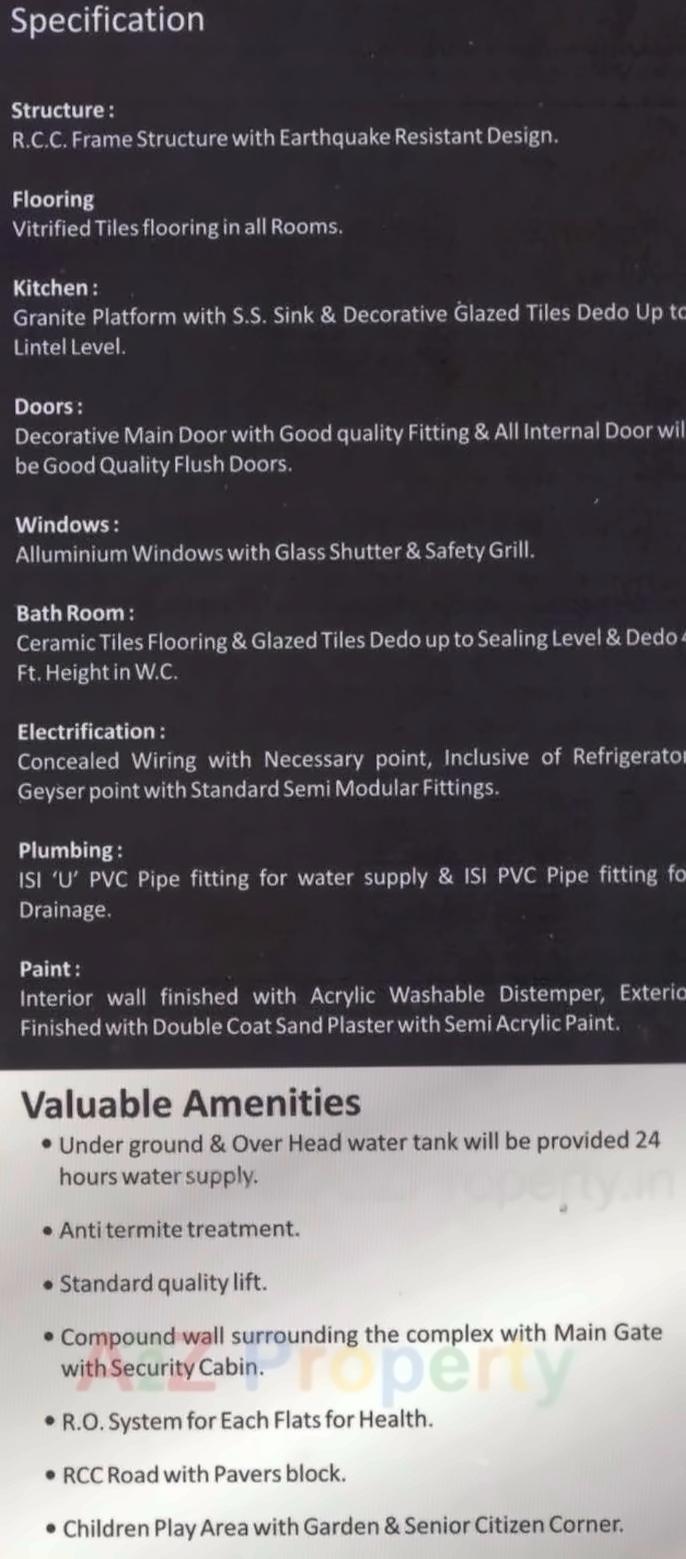 Amenities of Silver Stone