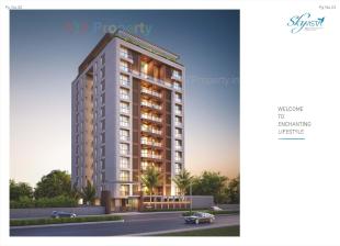 Elevation of real estate project Sky Vista Residency located at Sevasi, Vadodara, Gujarat