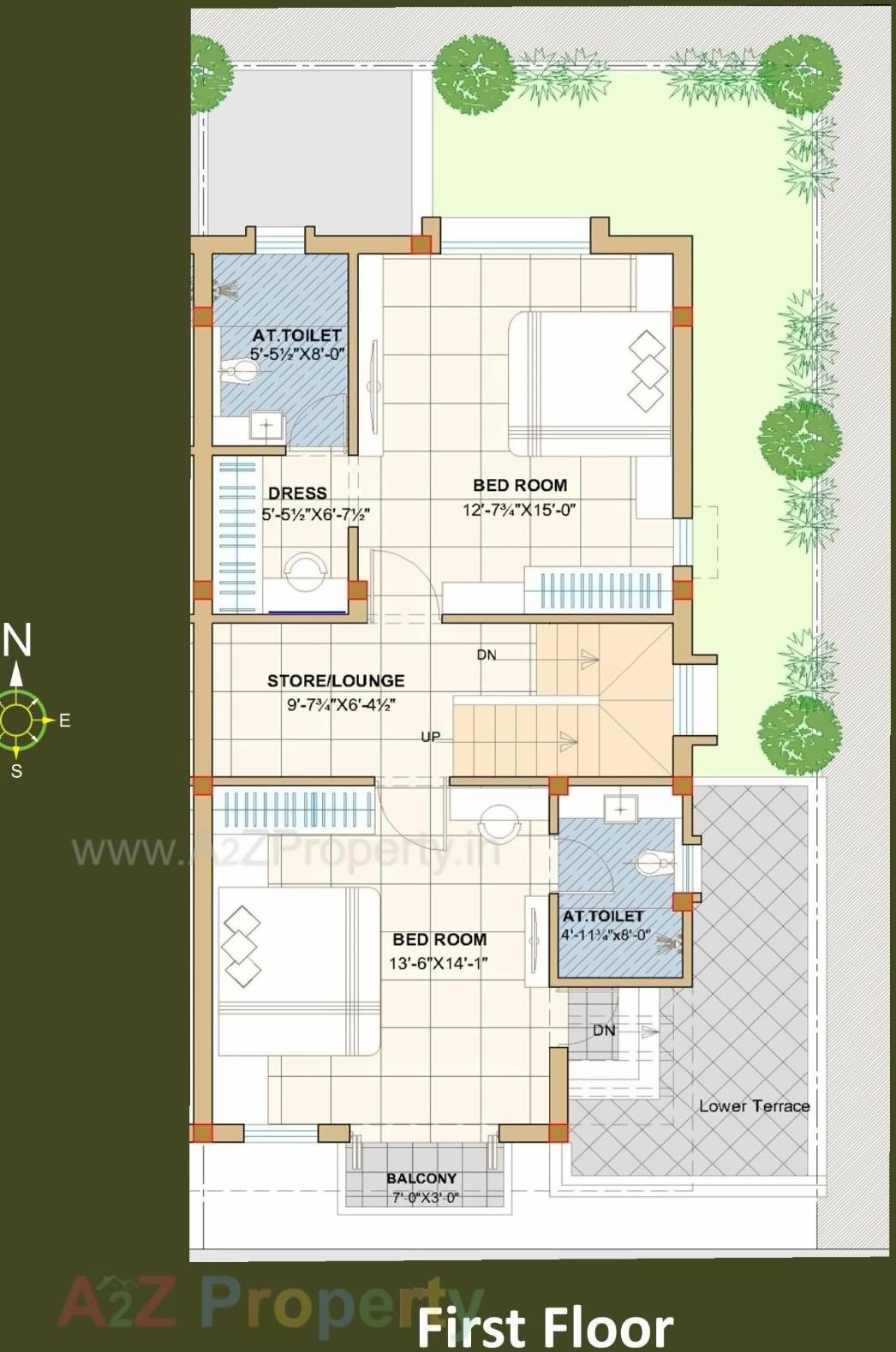 Layout of real estate project Sneh Residency located at Bhayli, Vadodara, Gujarat