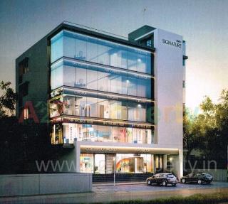 Elevation of real estate project Sneh Signature located at Manjalpur, Vadodara, Gujarat