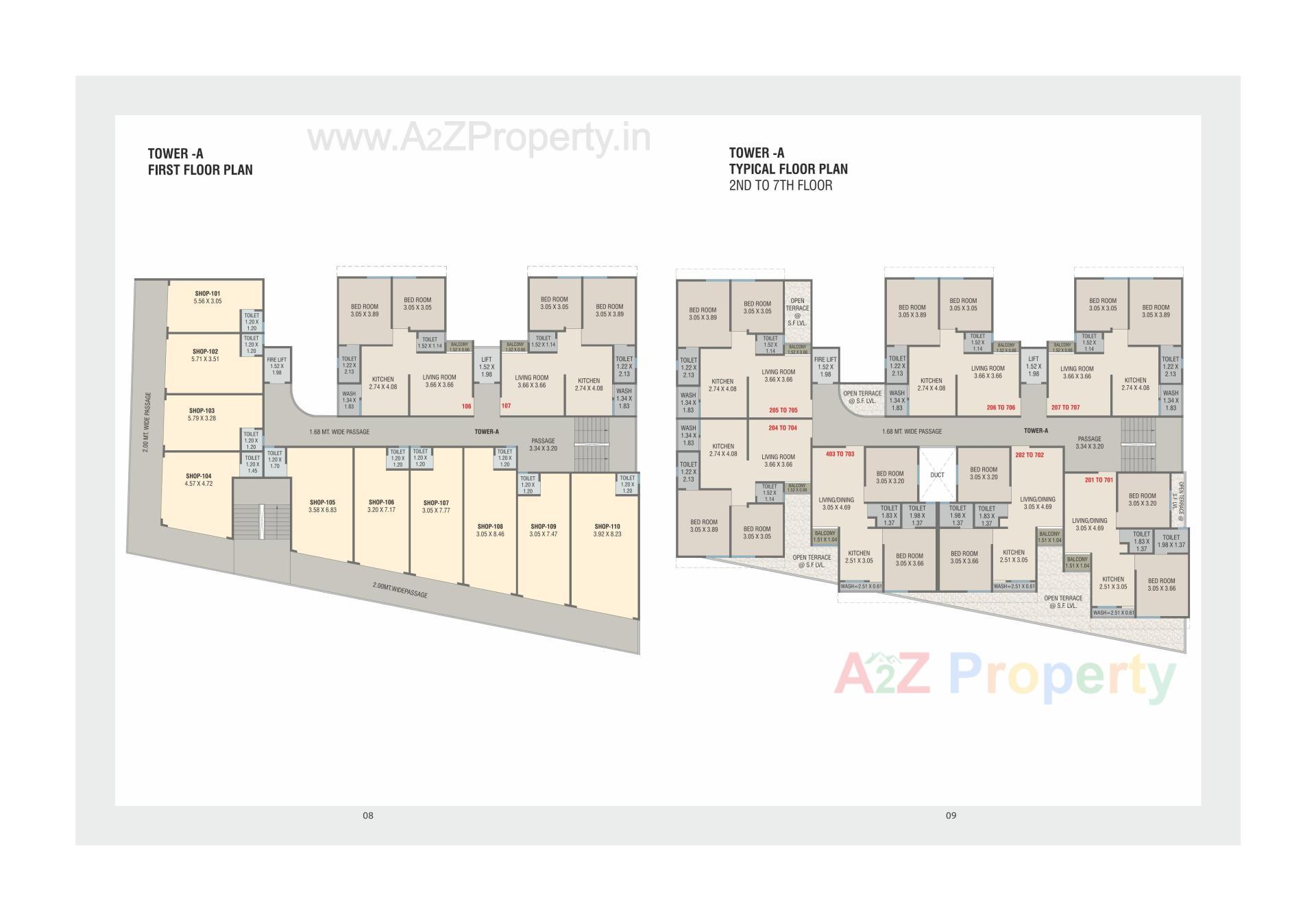 Layout of real estate project Soham Resicom located at Atladra, Vadodara, Gujarat