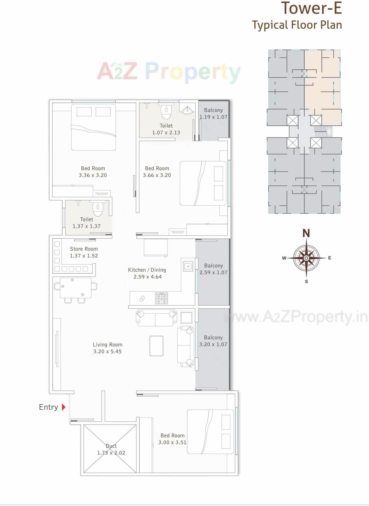 Layout of real estate project Solaris located at Bhayli, Vadodara, Gujarat