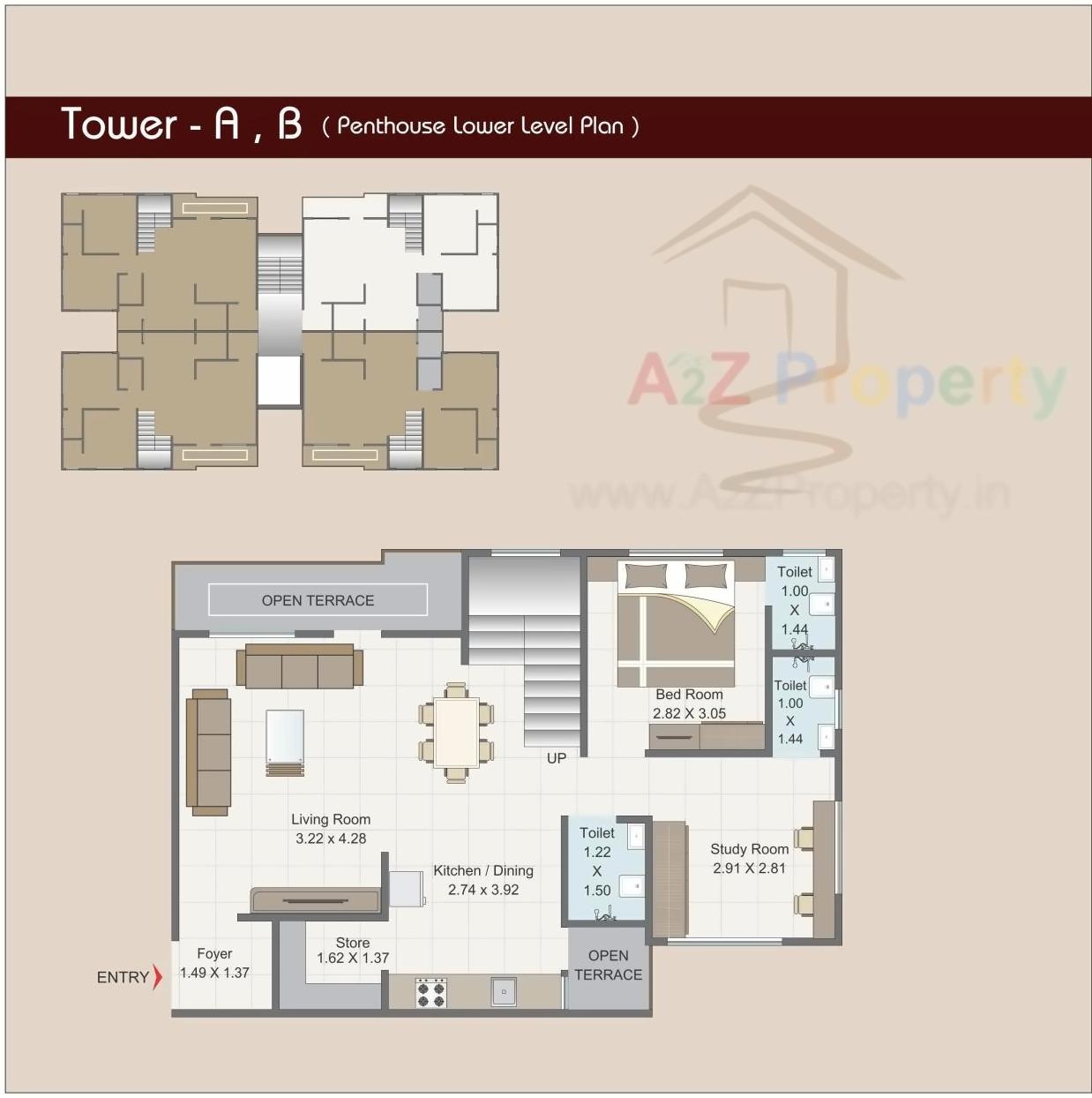 Layout of real estate project Solaris located at Bhayli, Vadodara, Gujarat