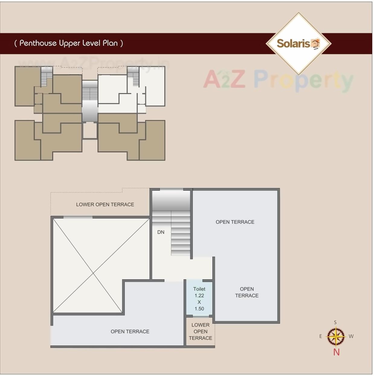 Layout of real estate project Solaris located at Bhayli, Vadodara, Gujarat