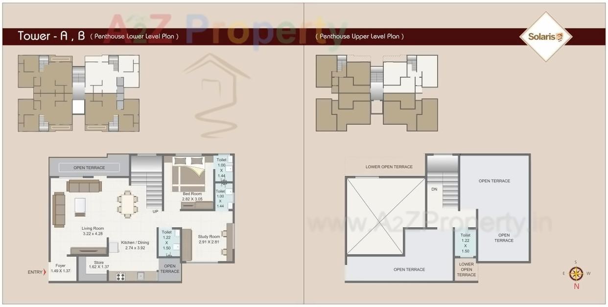 Layout of real estate project Solaris located at Bhayli, Vadodara, Gujarat