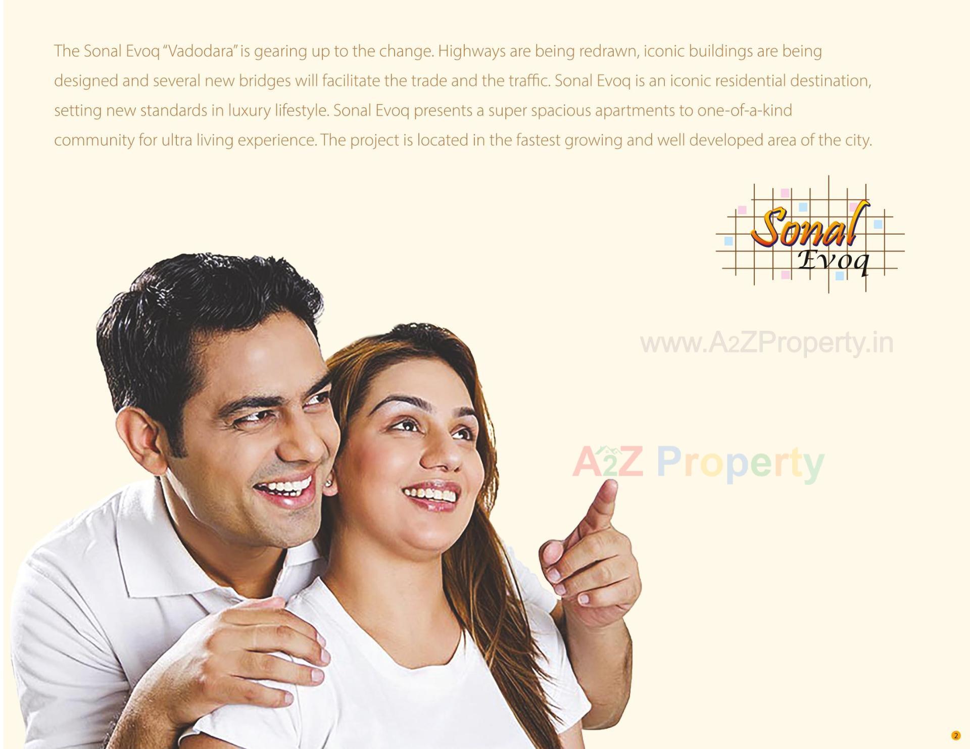  of real estate project Sonal Evoq located at Chhani, Vadodara, Gujarat