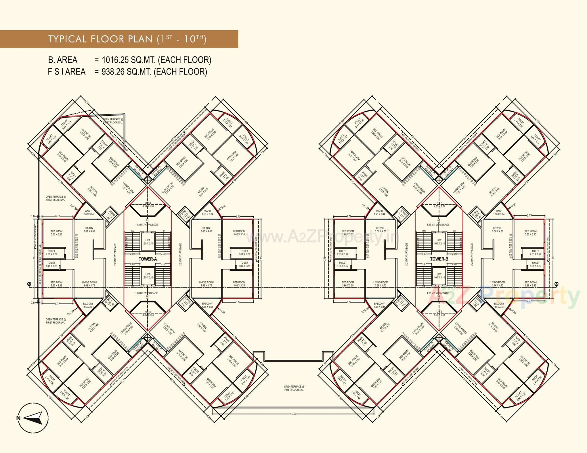 of real estate project Sonal Evoq located at Chhani, Vadodara, Gujarat