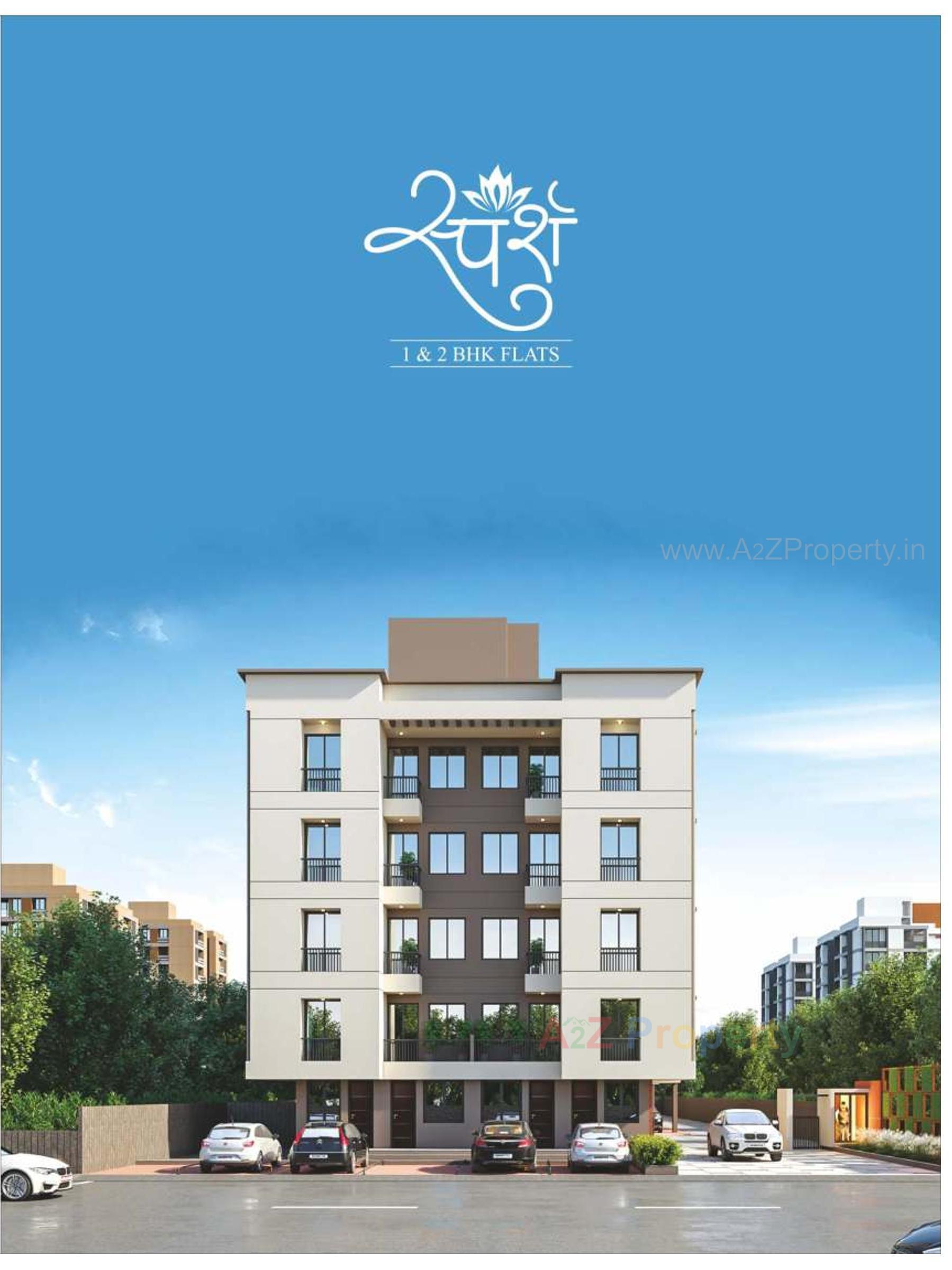 3D Elevation of real estate project Sparsh located at Gorva, Vadodara, Gujarat