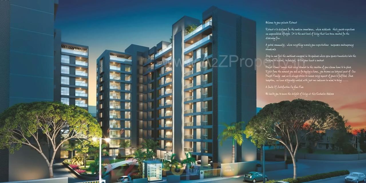 3D Elevation of real estate project Spring Retreat located at Bhayli, Vadodara, Gujarat