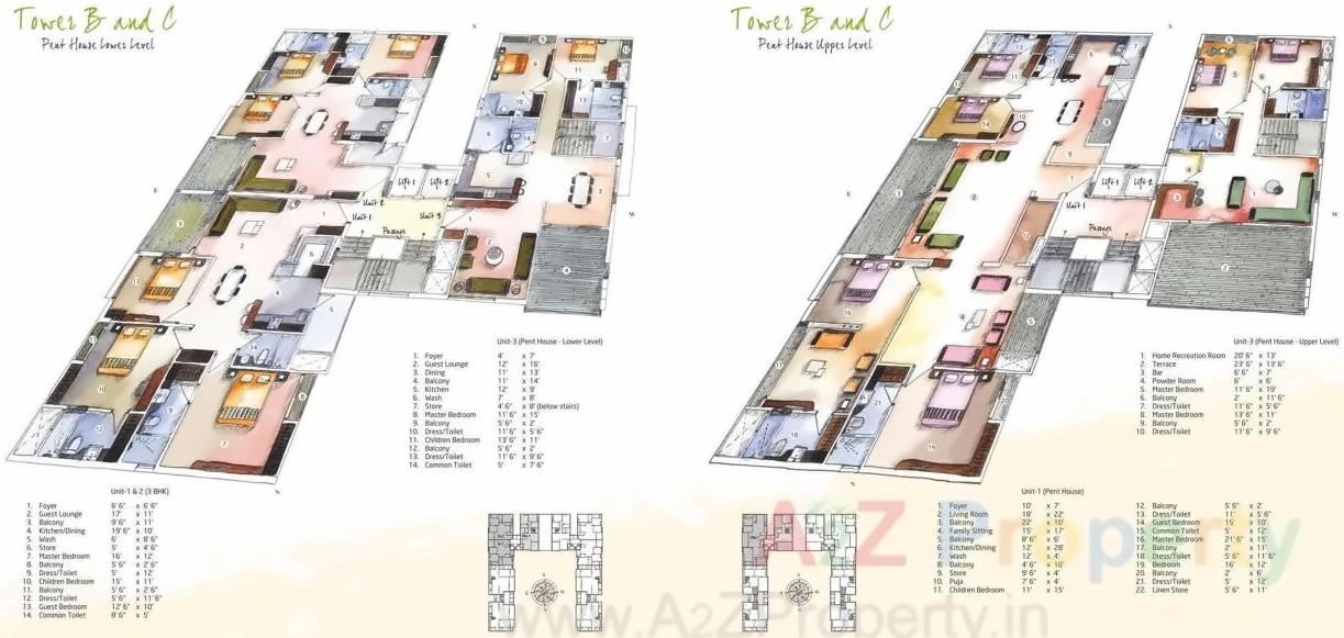 Layout of real estate project Spring Retreat located at Bhayli, Vadodara, Gujarat