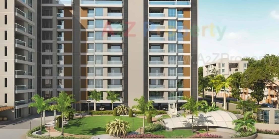 3D Elevation of real estate project Spring Retreat located at Bhayli, Vadodara, Gujarat