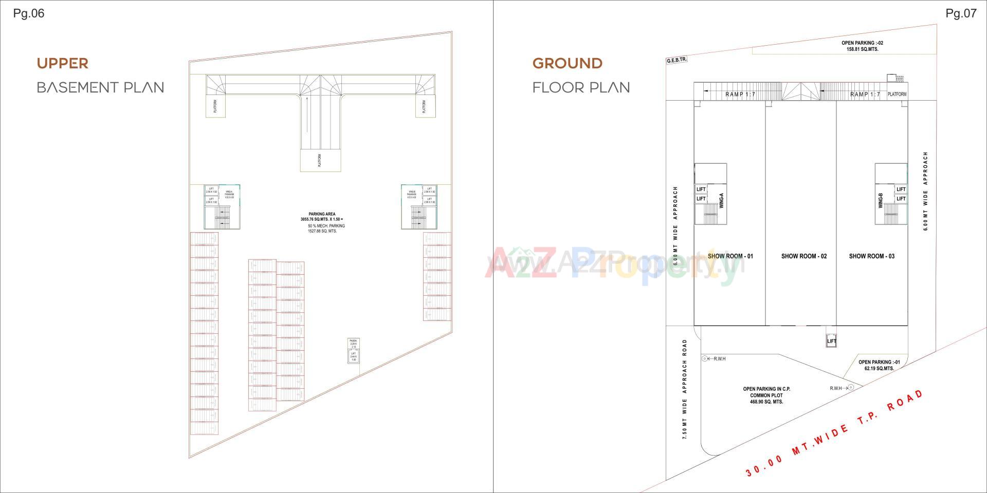 Layout of real estate project Stanmore located at Sevasi, Vadodara, Gujarat