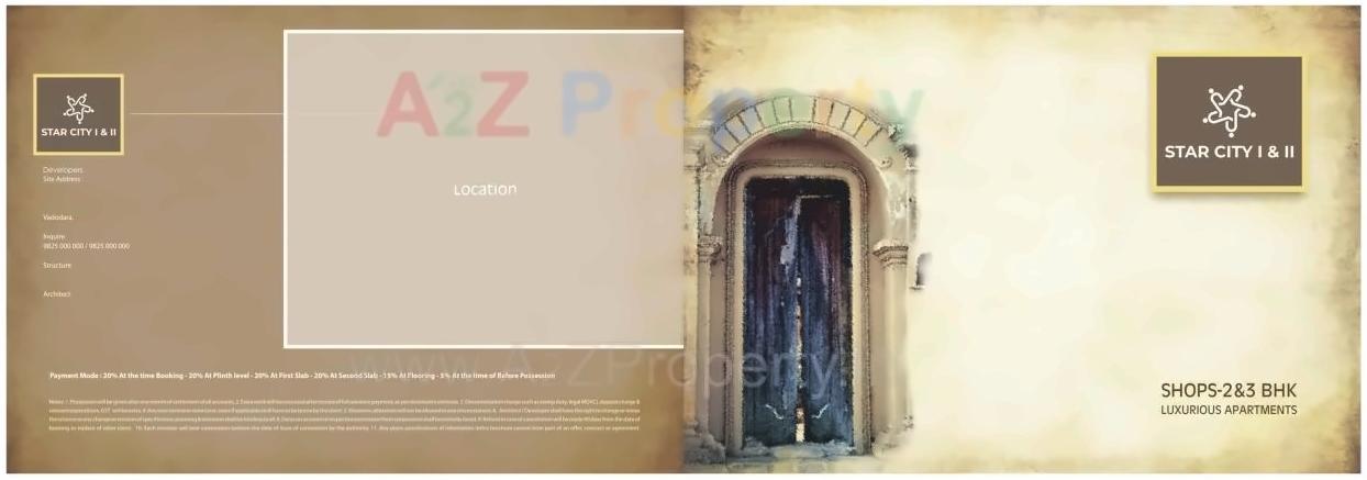  of real estate project Star City located at Tandalja, Vadodara, Gujarat