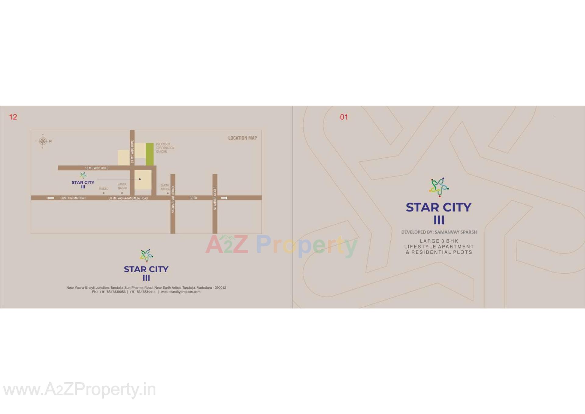  of real estate project Star City located at Tandalja, Vadodara, Gujarat