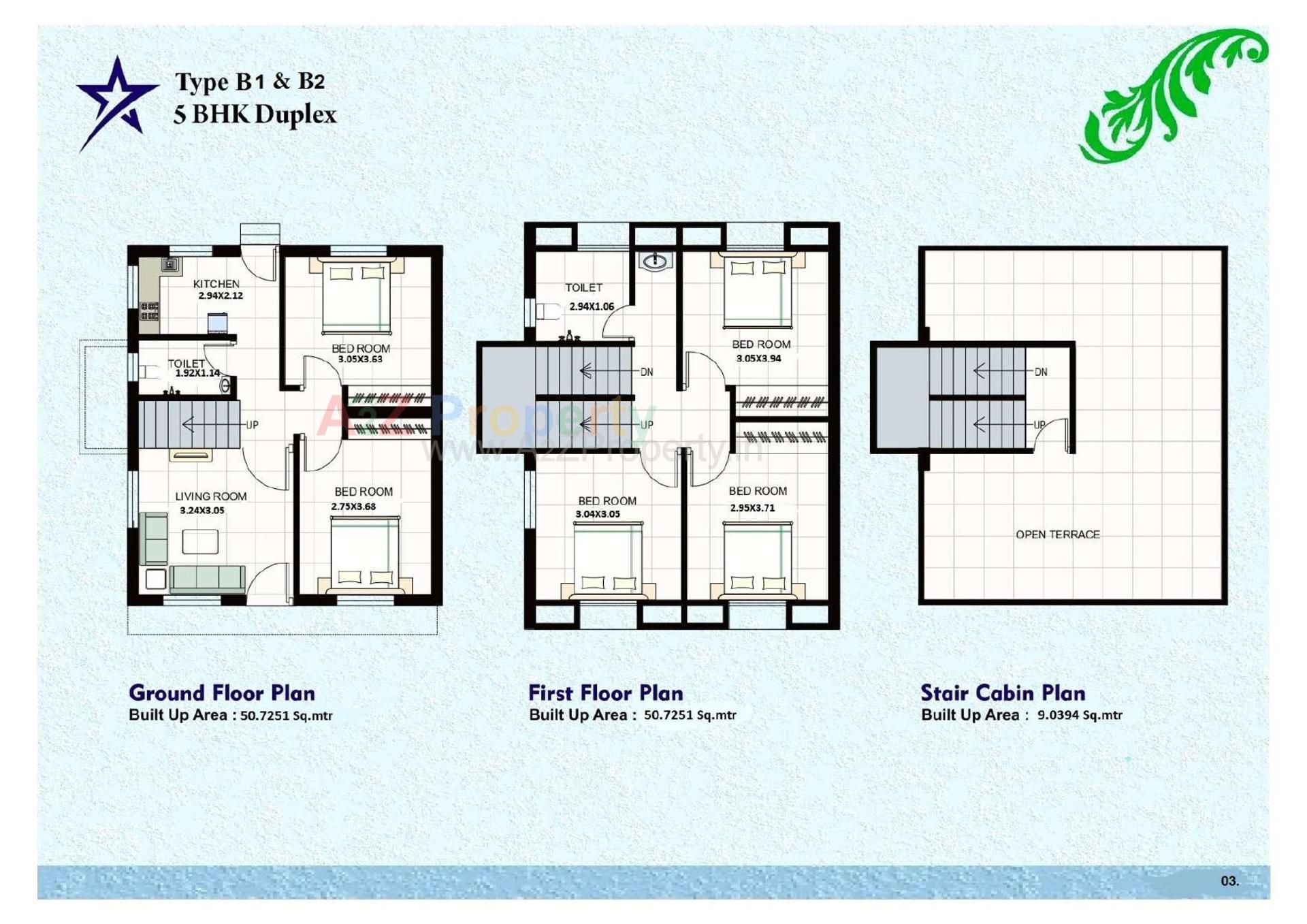 Layout of real estate project Star Residency located at Padra, Vadodara, Gujarat